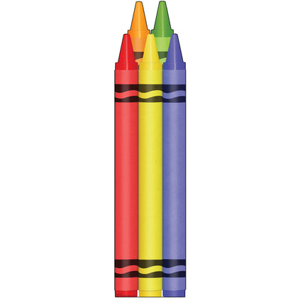 Crayons Cardboard Cutout