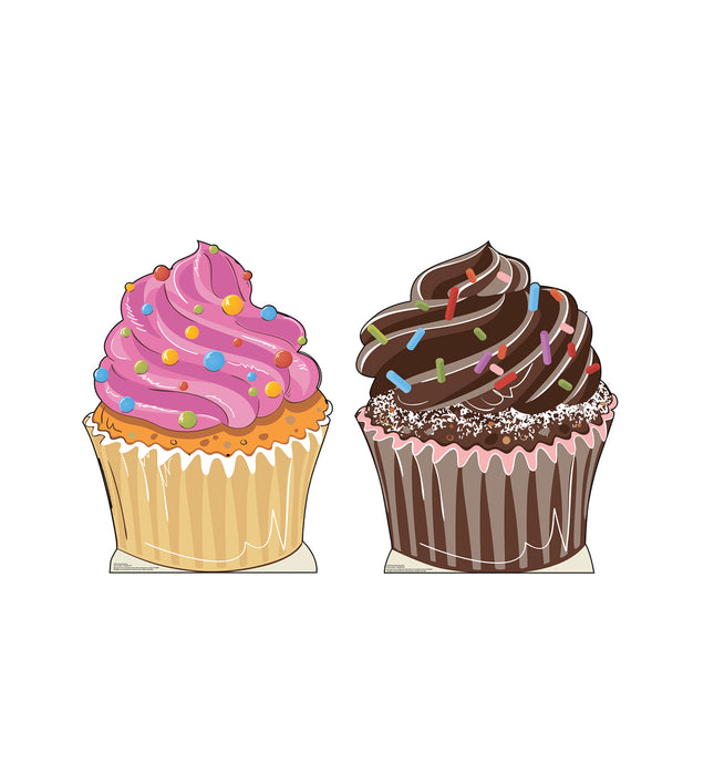 Cupcakes Cardboard Cutout