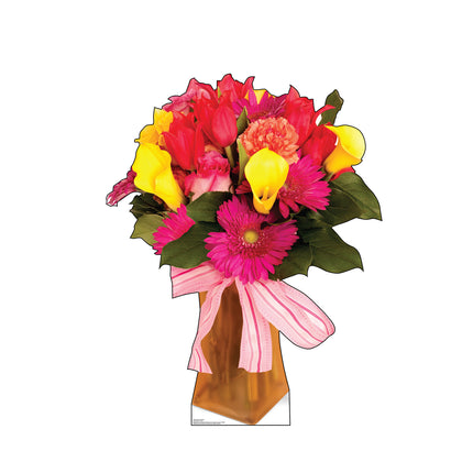 Bouquet of Flowers Cardboard Cutout