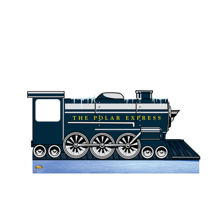 Polar Express Train Stand In