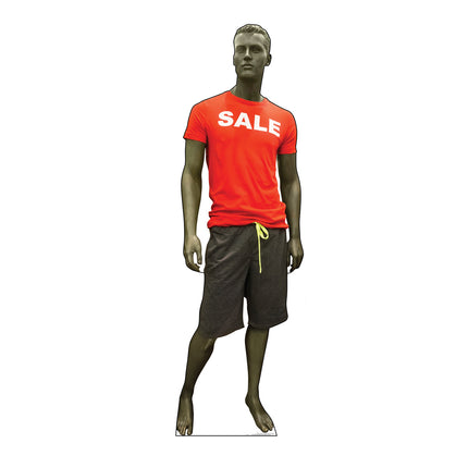 Sale Mannequin Cardboard Cutout