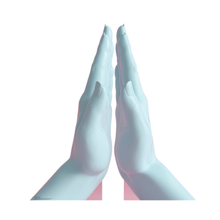 "Prayer Hands" Cardboard Cutout