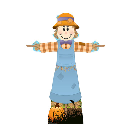 Female Scarecrow Cardboard Cutout