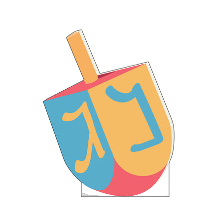 Dreidel Cardboard Cutout