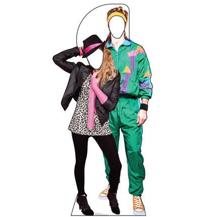 80s Couple Stand In
