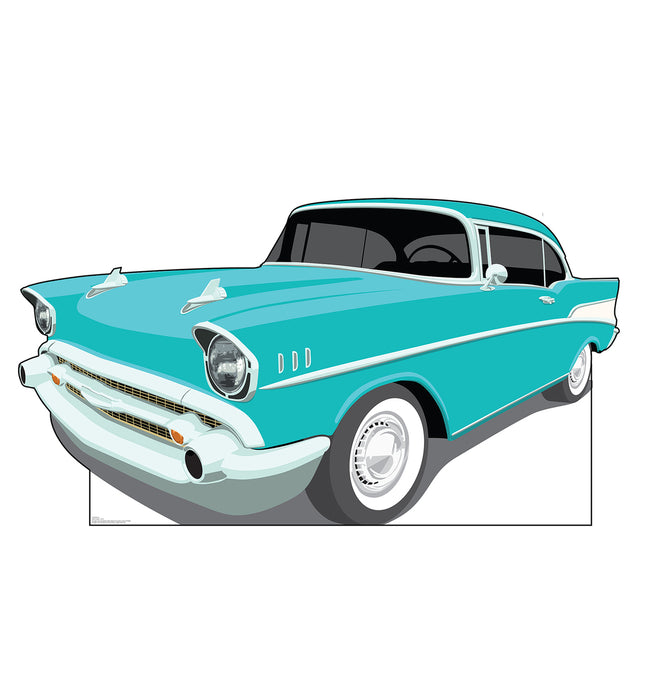 1950s Car Cardboard Cutout