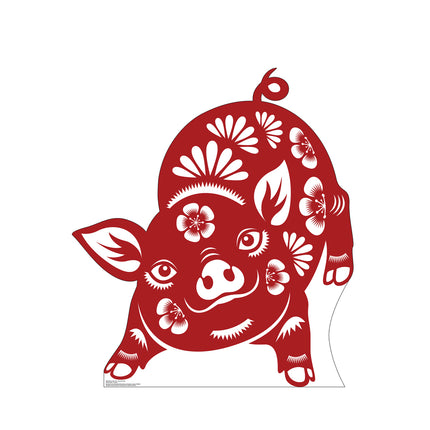 Chinese New Year Pig Cardboard Cutout