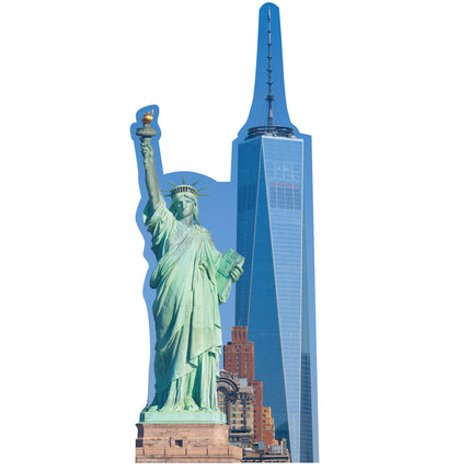 New York Skyline Cardboard Cutout