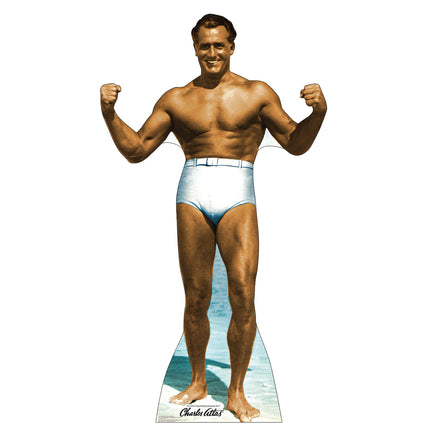 Charles Atlas Pose Cardboard Cutout