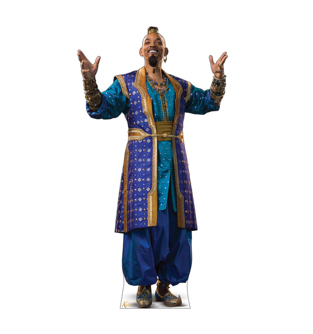 Live Action Aladdin Genie Cardboard Cutout
