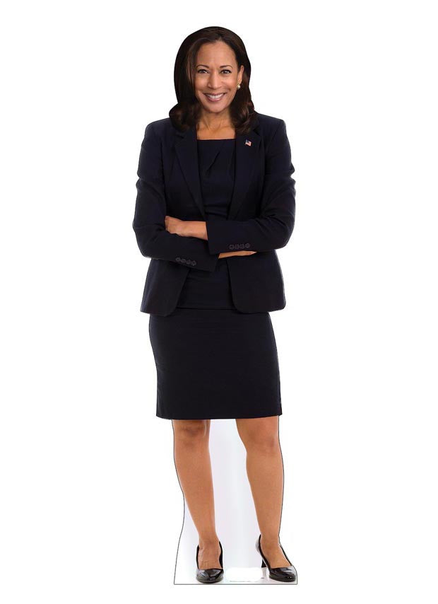 Lifesize Vice President Kamala Harris Outdoor Coroplast Cutout