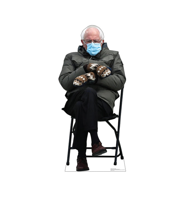 Bernie Sanders Mittens Meme Standee