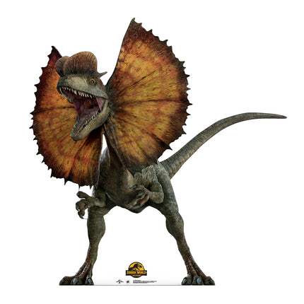 Jurassic World Dominion Dilophosaurus Cardboard Cutout Standee