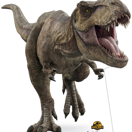 Jurassic World Dominion T-Rex Cardboard Cutout Standee