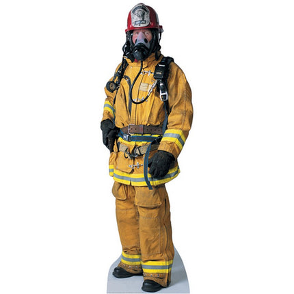 Firefighter Cardboard Cutout