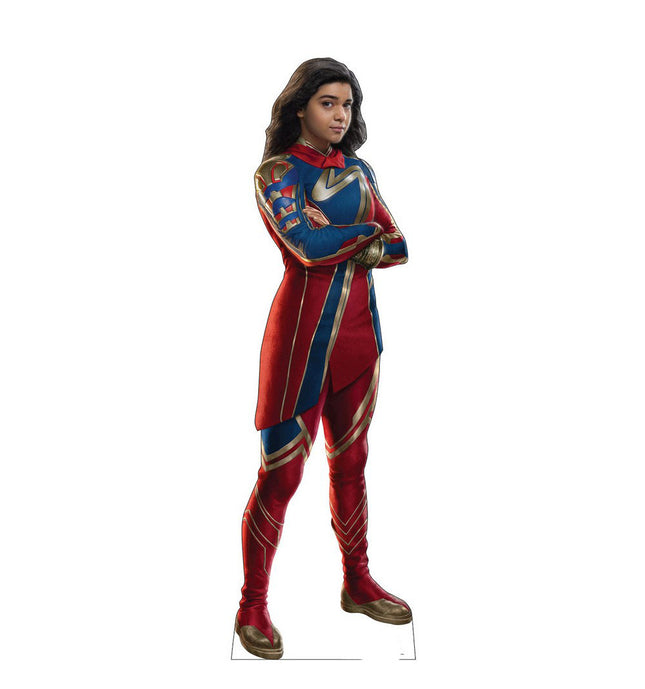The Marvels Ms. Marvel Lifesize Cardboard Cutout