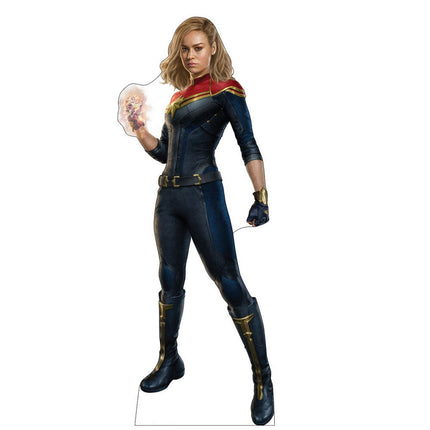 The Marvels Captain Marvel Lifesize Cardboard Cutout