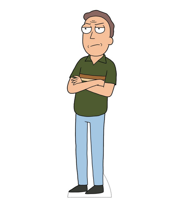 Rick and Morty Jerry Cardboard Cutout