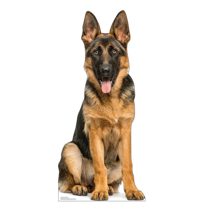 German Shepherd Cardboard Cutout