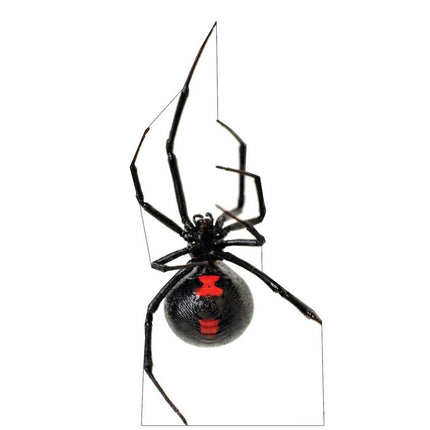 Giant Black Widow Spider Cardboard Cutout