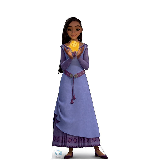Disney Wish Asha and Star Lifesize Cardboard Cutout