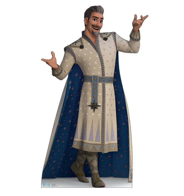 Disney Wish King Magnifico Lifesize Cardboard Cutout