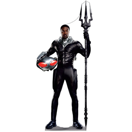 The Lost Kingdom Black Manta Lifesize Cardboard Cutout