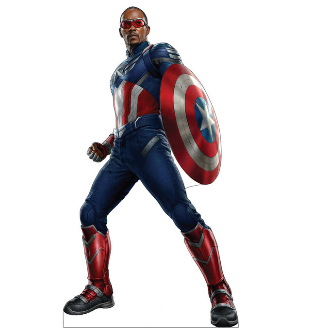 Captain America Brave New World Captain America Cardboard Cutout