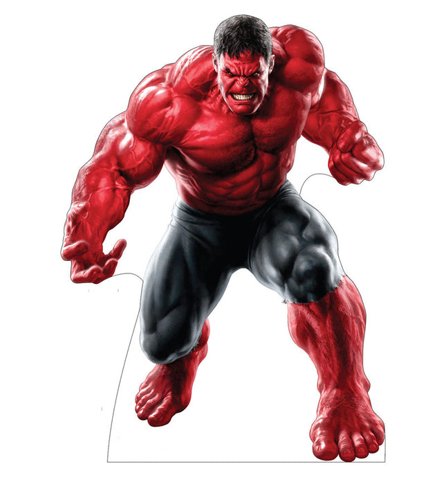 Captain America Brave New World Red Hulk Cardboard Cutout