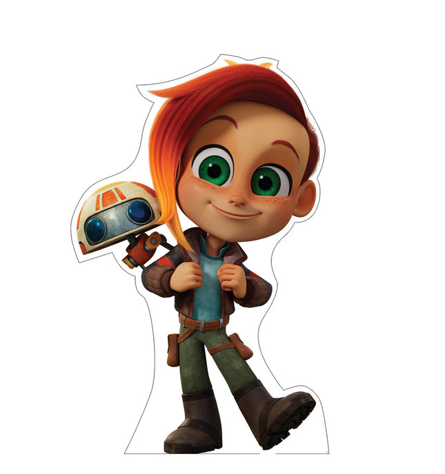 Disney Young Jedi Nash Durango & RJ-83 Lifesize Cardboard Cutout