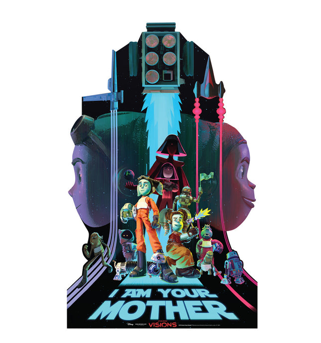 Star Wars Visions Group Lifesize Cardboard Cutout