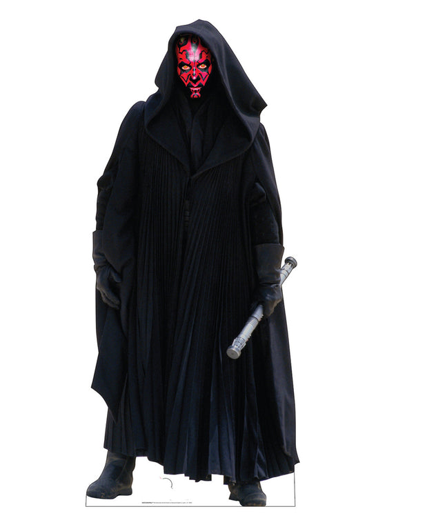 Darth Maul Star Wars The Phantom Menace 25th Anniversary Lifesize Cardboard Cutout
