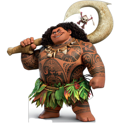 Moana 2 Maui & Kotu Cardboard Cutout