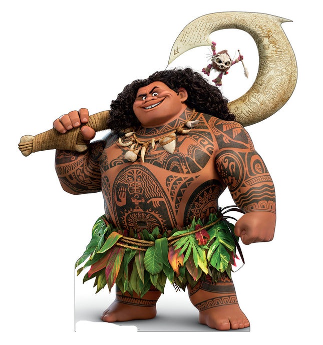 Moana 2 Maui & Kotu Cardboard Cutout
