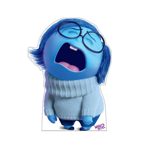 Disney Inside Out 2 Sadness Cardboard Cutout