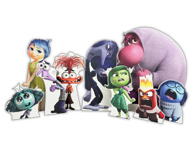 Disney Inside Out 2 Group Cardboard Cutout Set