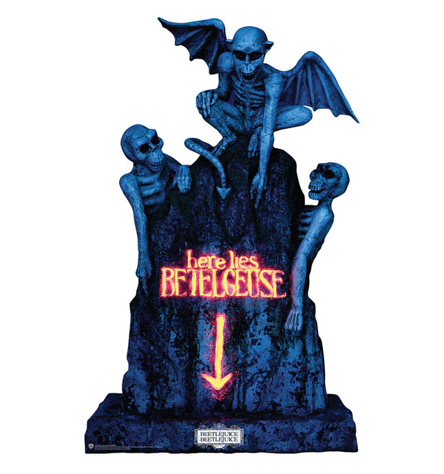Beetlejuice 2 Here Lies Betelgeuse Headstone Cardboard Cutout
