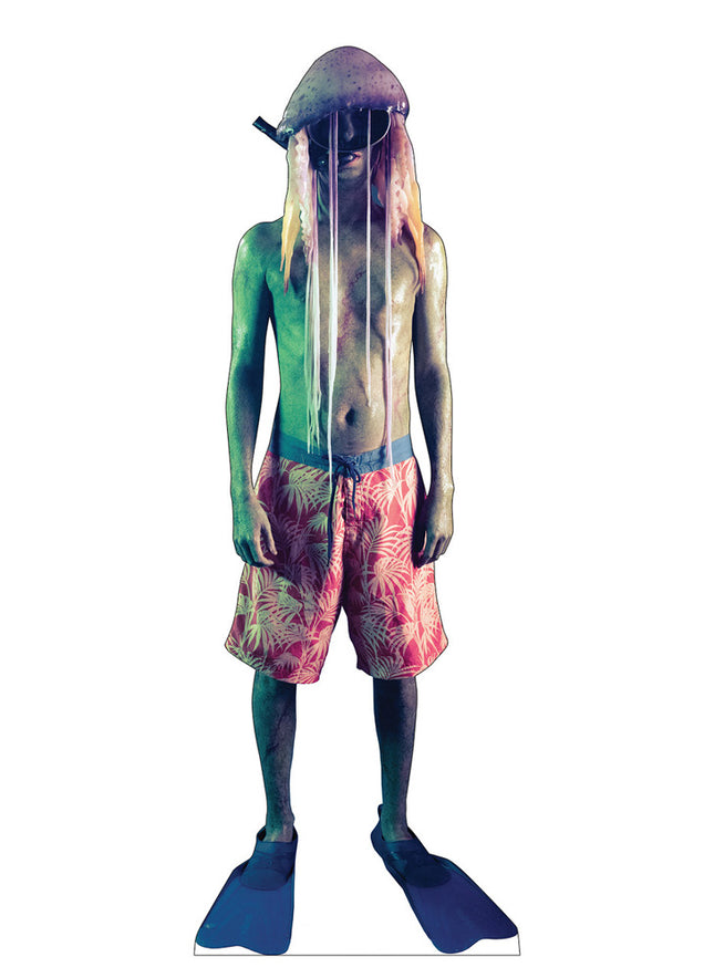 Beetlejuice 2 Diver Ghost Cardboard Cutout
