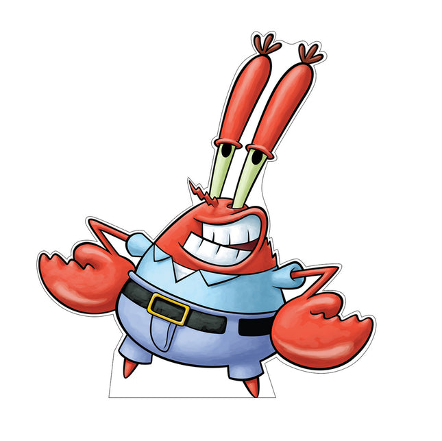 Mr. Krabs Lifesize Cardboard Cutout