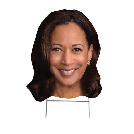 Kamala Harris Big Head Outdoor Yard Sign
