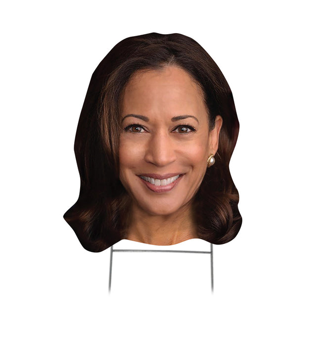 Kamala Harris Big Head Outdoor Yard Sign