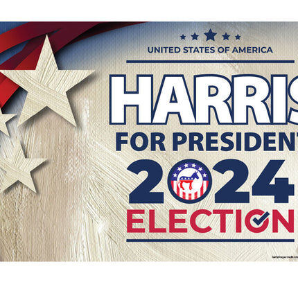 Harris for President Coroplast Outdoor Yard Sign