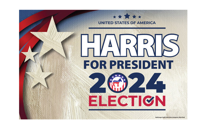 Harris for President Coroplast Outdoor Yard Sign