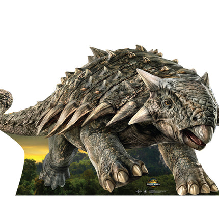 Jurassic World Rebirth Ankylosaurus Lifesize Cardboard Cutout