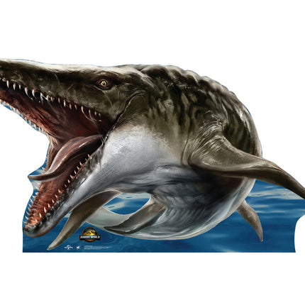 Jurassic World Rebirth Mosasauruss Lifesize Cardboard Cutout