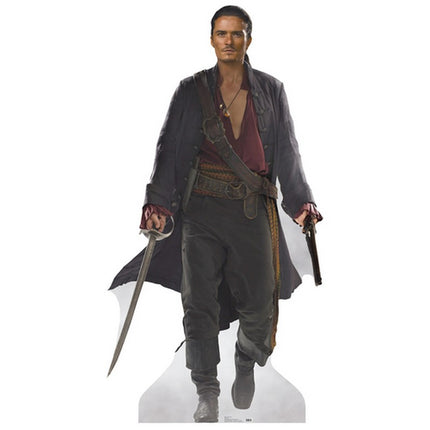 Will Turner POTC At World's End Cardboard Cutout