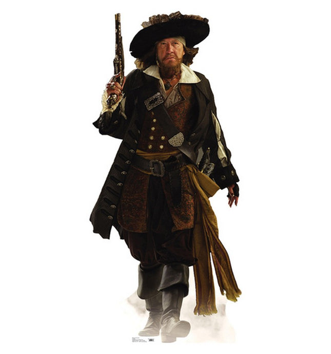 Capt Barbossa POTC At World's End Cardboard Cutout