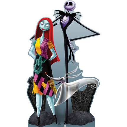 Jack & Sally Nightmare Before Christmas Cardboard Cutout