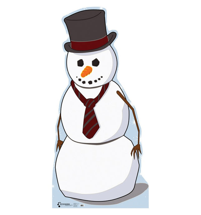 Snowman Cardboard Cutout
