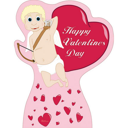 Cupid with Hearts Cardboard Cutout